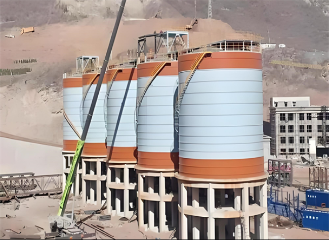 呼玛高架钢板仓